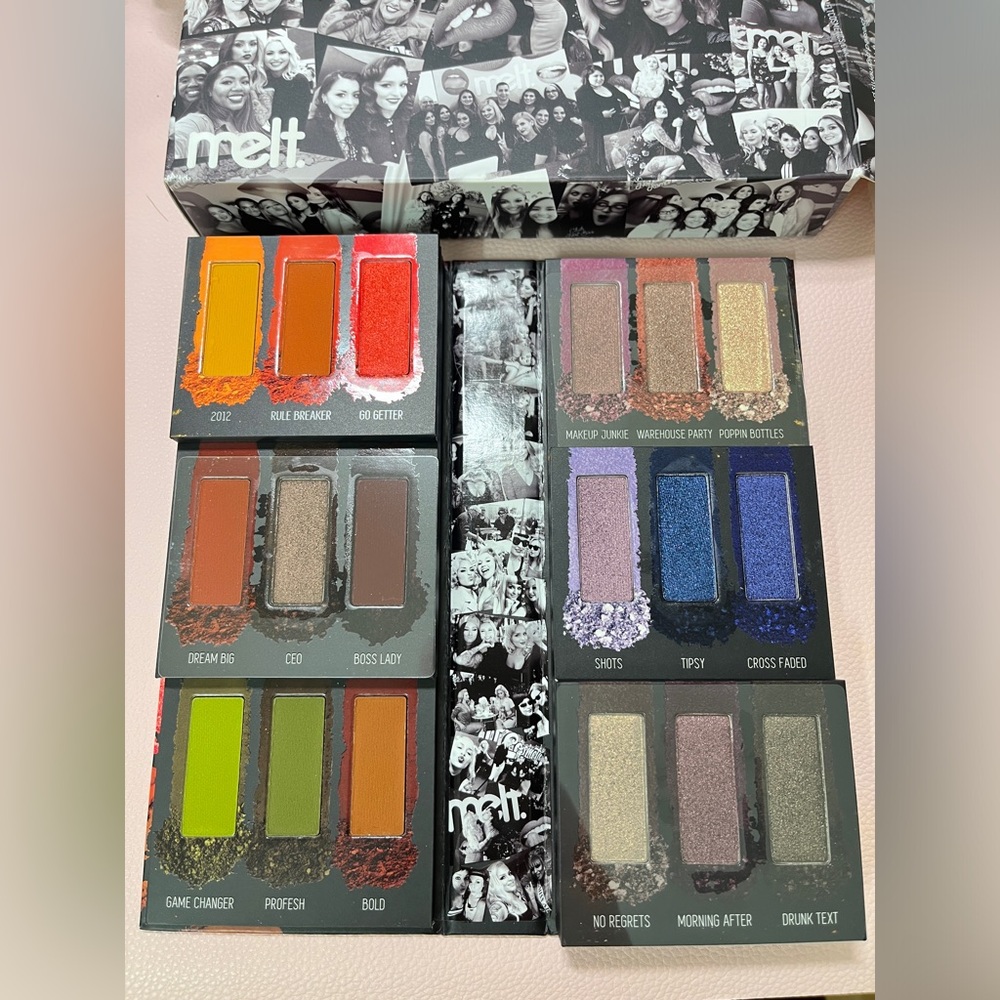 🔥Rare!!! Melt Cosmetic Impulsive pressed pigment eyeshadow palette